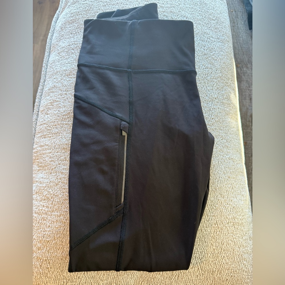 Athleta Black Rainier Tights
